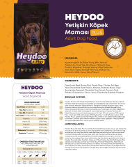 Heydoo Plus Kuzulu Yetişkin Köpek Maması