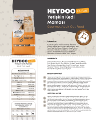 Heydoo Gurme Yetişkin Kedi Maması