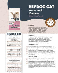 Heydoo Tavuklu Yavru Kedi Maması