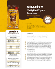 Scafiyy Kuzulu Pirinçli Yetişkin Köpek Maması