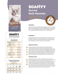 Scafiyy Gurme Yetişkin Kedi Maması