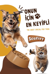 Scafiyy Tavuklu Yetişkin Kedi Maması
