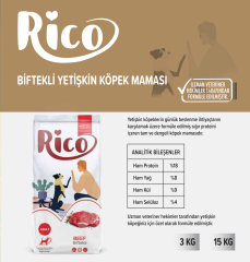 Rico Biftekli Yetişkin Köpek Maması