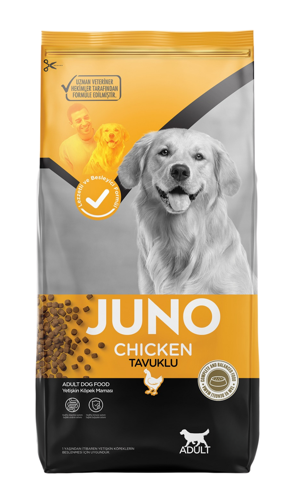 Juno Tavuklu Yetişkin Köpek Maması
