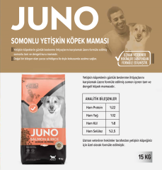 Juno Somon ve Pirinç Yetişkin Köpek Maması
