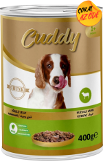 Cuddy Parça Kuzu Etli Yetişkin Köpek Konservesi 400 g