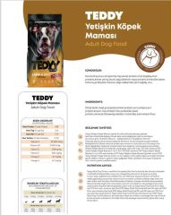 Teddy Kuzulu Pirinçli Yetişkin Köpek Maması