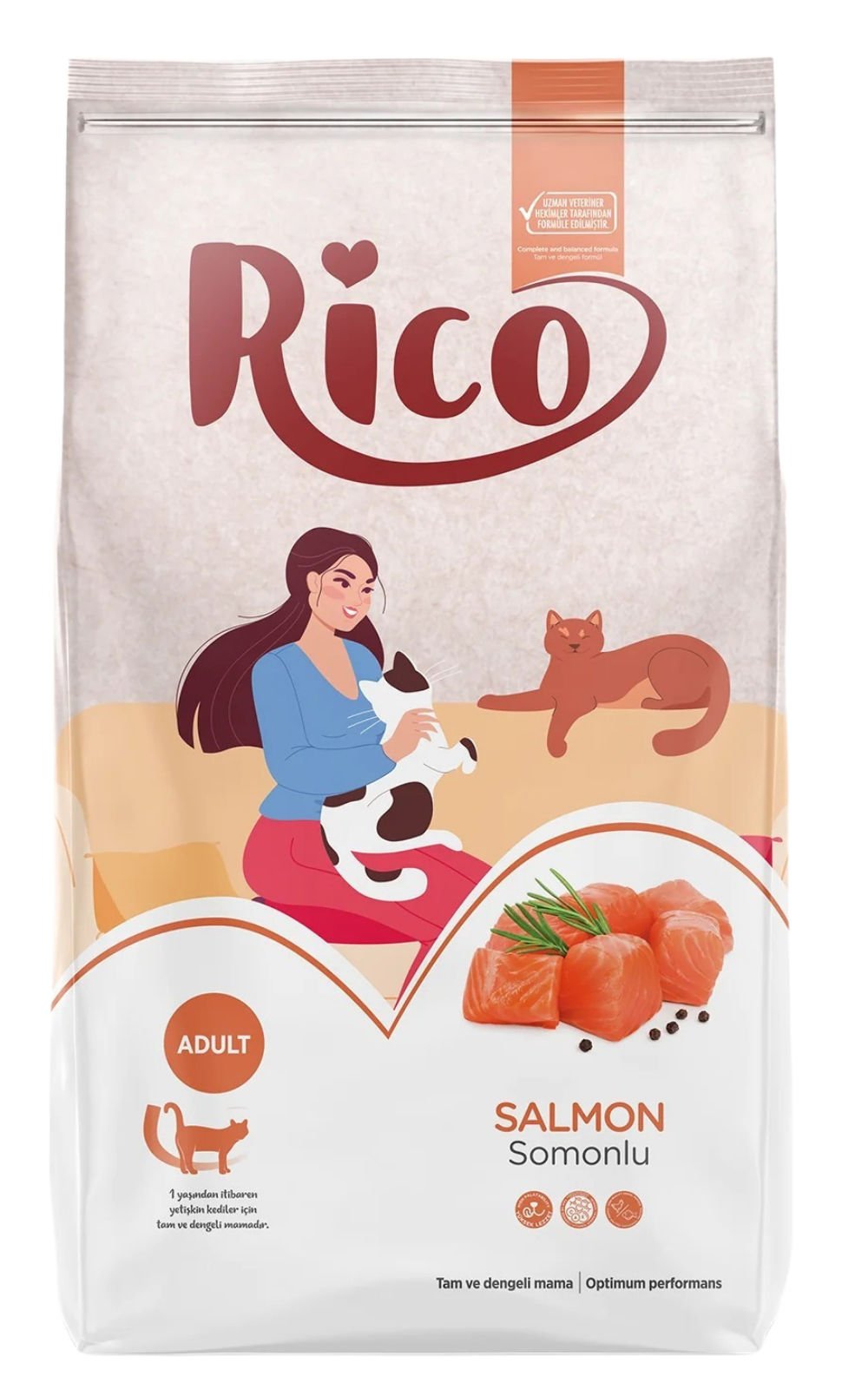Rico Somonlu Yetişkin Kedi Maması