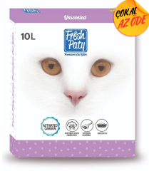 Fresh Paty Kokusuz Aktif Carbonlu Kedi Kumu 10 lt