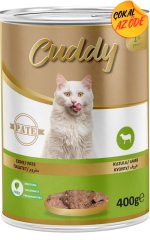 Cuddy Kıyma Kuzu Etli Yetişkin Kedi Konservesi 400 g