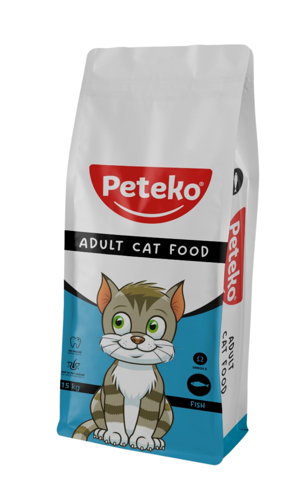Peteko Balıklı Yetişkin Kedi Maması