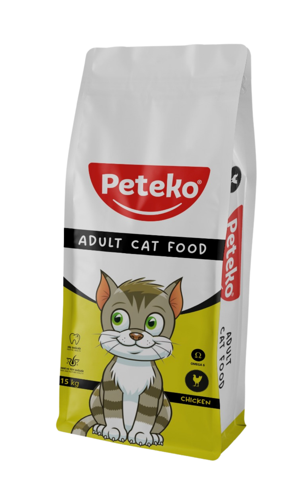 Peteko Tavuklu Yetişkin Kedi Maması