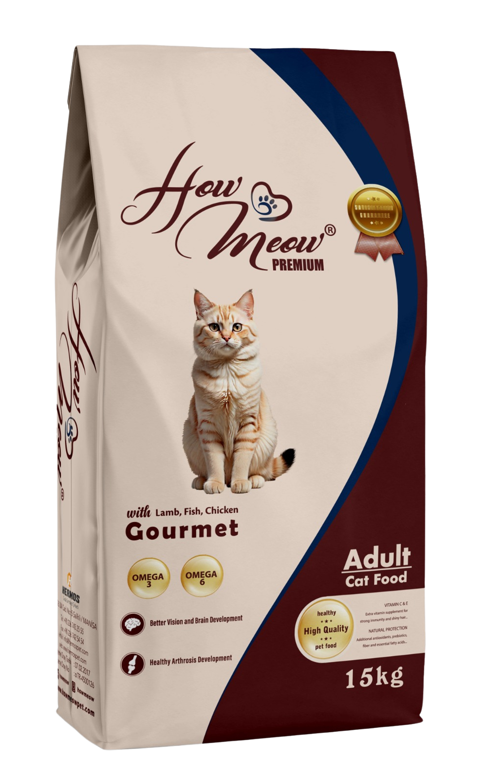 How Meow Gurme Yetişkin Kedi Maması