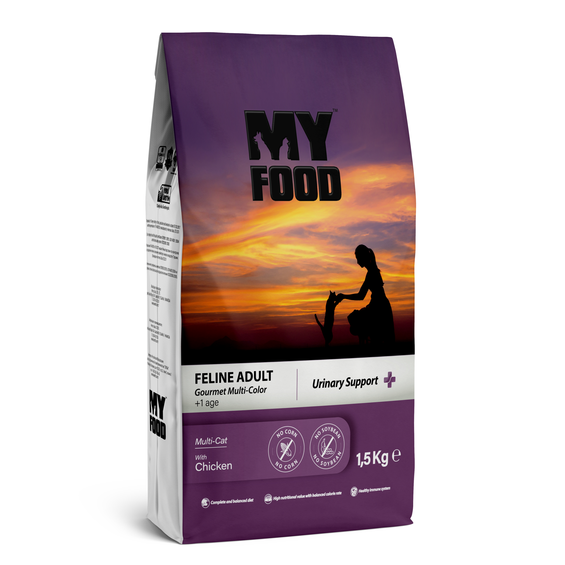 My Food Gurme Yetişkin Kedi Maması