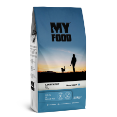 My Food Kuzulu Pirinçli Mini Irk Yetişkin Köpek Maması
