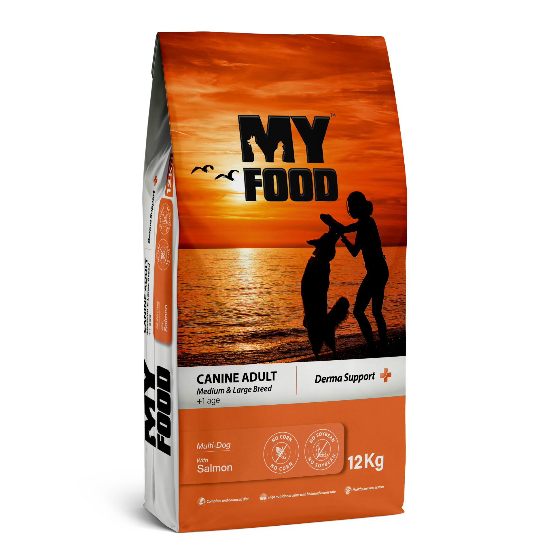 My Food Somonlu Orta&Büyük Irk Yetişkin Köpek Maması
